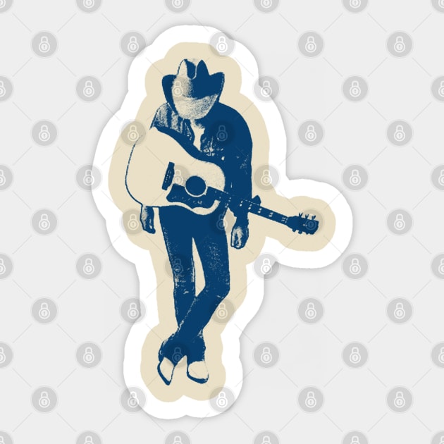 Legend Dwight Yoakam Sticker by Aaprelp